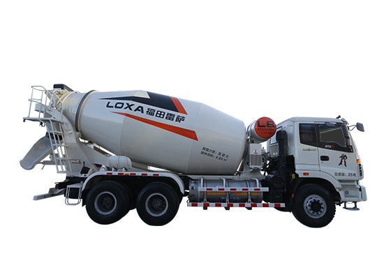 Maquinaria da movimentação 6m3 Mini Cement Truck Road Construction do CE 6x4