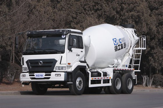 caminhão do transporte do misturador 6m3 concreto com o motor do deslocamento 9.726L
