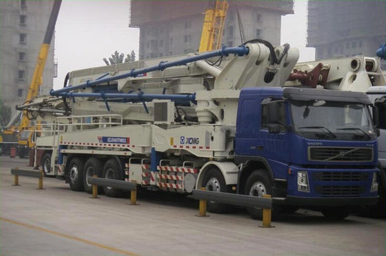 maquinaria de construção de estradas do caminhão da bomba concreta de 1800r/Min 52m