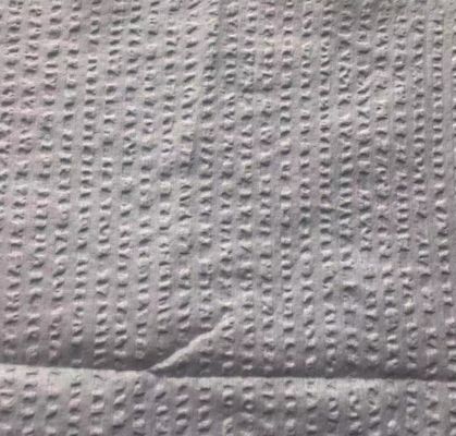 Tela do crepe de algodão do algodão de Grey Reative Dyed 115gsm