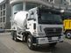 caminhão do transporte do misturador 6m3 concreto com o motor do deslocamento 9.726L