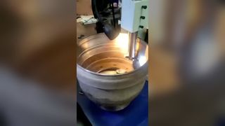 Mandriladora de tambor de freio com fornecimento de fábrica