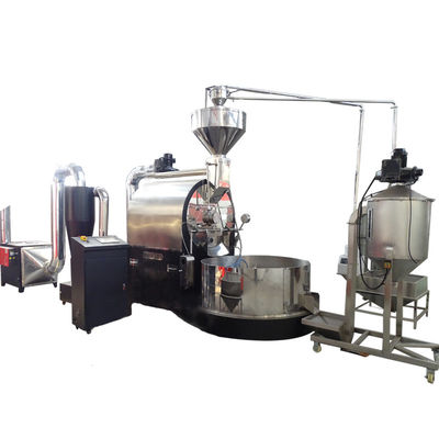 Plant Industrial Electric 30kg 60kg 120kg 200kg 300kg Máquina de Torrar Grãos de Café