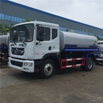 Caminhão de petroleiro de aço inoxidável da água 190HP, caminhão da água de 90km/H Dongfeng