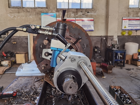 Máquina de perfurar linhas hidráulicas com controlo remoto de 3 kW 95-800 mm