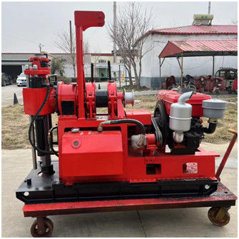 Máquina de perfuração de núcleo geológico rotativo de espinha GXY-360 Max 500m Profundidade Engenharia hidráulica Máquina de perfuração de exploração para rocha Coring água bem Grouting Equipamento de pesquisa ferroviária rodoviária