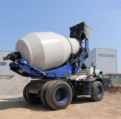 1.8m3 XDEM Autocarregamento Mixer de concreto Caminhão Motomixer 78kw