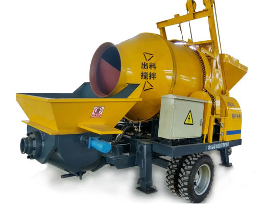 JBS40 XDEM Máquina de bomba de misturador de concreto Mini Diesel 6800 Kg 82 Kw