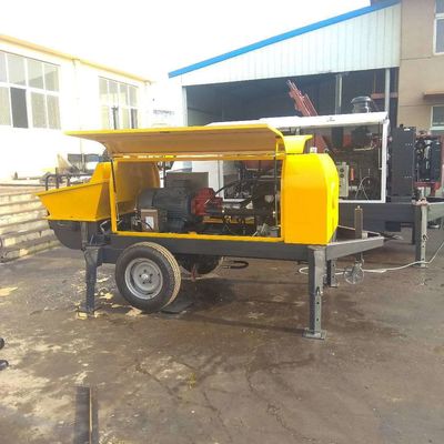37KW XDEM Bomba de entrega de concreto 15Mpa 30 metros cúbicos Bomba de arrasto