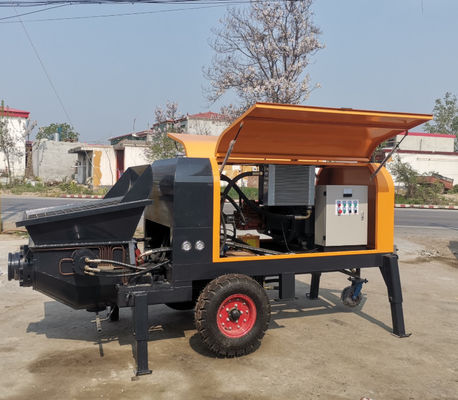 55KW XDEM bomba de entrega de concreto 25Mpa 50 metros cúbicos 350M