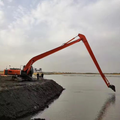 OEM 18-22m Excavador de Extensão Braço de Boom de Largo Alcance Para 20-50T Excavador de Boom Longo Personalização
