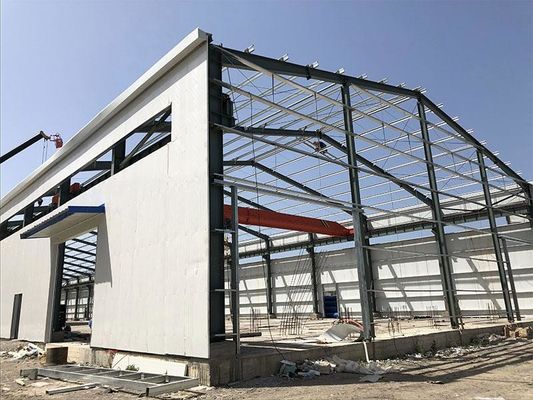 XDEM Estrutura de aço leve pré-fabricada Armazém de produção Oficina de produção Estrutura de metal Edifício