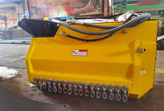 24' Mini Excavator Flail Mower Attachment Standard Blade Para Excavatores de 1,5-2 toneladas