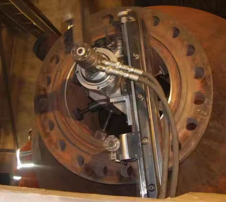 XDEM Identificador de fachada de flange portátil OD Mount Flange Facing Shipyard Mining Repair