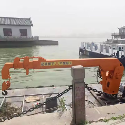 XDEM Guindastes flutuantes Guindastes telescópicos fixos para navios e barcos de pesca a partir do cais