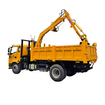 XDEM Multifuntcional Rodante Hidráulico de Boom Grub Grub Crane de Madeira com Chassi Automóvel para Uso Agrícola