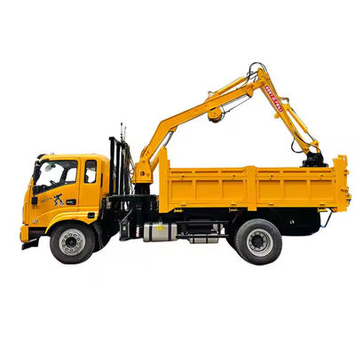 XDEM Multifuntcional Rodante Hidráulico de Boom Grub Grub Crane de Madeira com Chassi Automóvel para Uso Agrícola