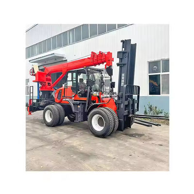 XDEM Guindaste off-road de elevada capacidade de carga em condições de todo o terreno para elevação de cargas pesadas
