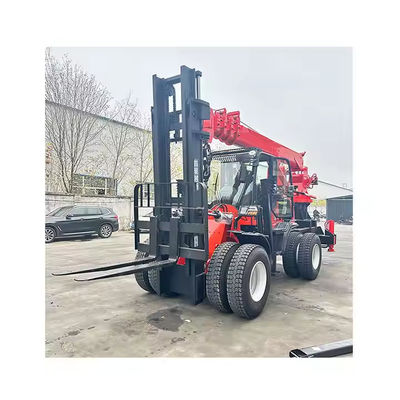 XDEM Guindaste off-road de elevada capacidade de carga em condições de todo o terreno para elevação de cargas pesadas
