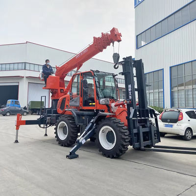 XDEM Guindaste off-road de elevada capacidade de carga em condições de todo o terreno para elevação de cargas pesadas