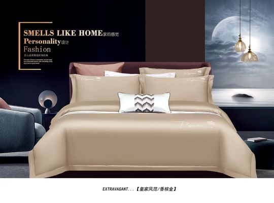 100% de algodão egípcio cobertor de cobertor de cama conjunto de casa produto têxtil tamanho personalizado