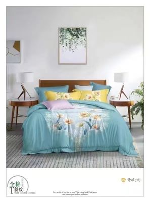 100% de algodão reativo reativo Reprodução personalizada de cobertor de cobertor de cama