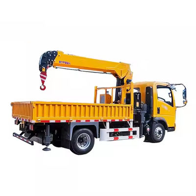 XDEM Alcance e versatilidade aprimorados Howo Brand Dump Truck Guindaste montado com boom telescópico
