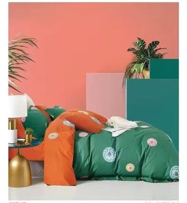 100% de algodão puro, impressão reativa, cobertor de edredão, roupa de cama
