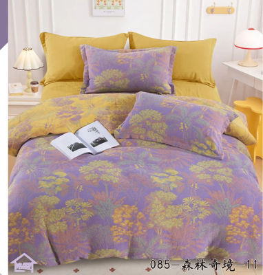 Saúde &amp; Conforto 100% Cama de cama lavada, penteada, coberta de cobertor, lençol