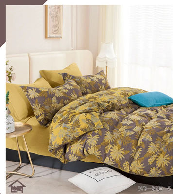 100% de algodão lavado, tecido de cor duplo Jacquard