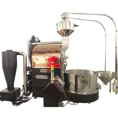 Máquina de torrefação de café a gás Máquina de torrefação de café a gás 15 kg Fabricante original de torrefação de café