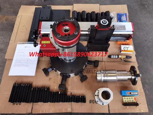 XDEM Reparação de flange portátil com face de flange pneumática