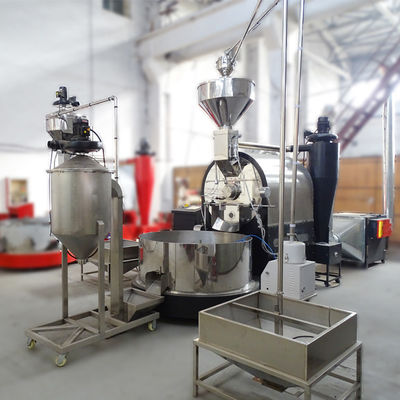 Plant Industrial Electric 30kg 60kg 120kg 200kg 300kg Máquina de Torrar Grãos de Café