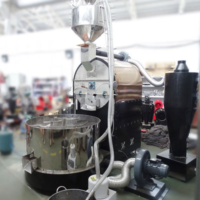 Máquina de torrefação de café industrial para uso na fábrica Máquina de torrefação de café 50kg 60kg com controle PLC