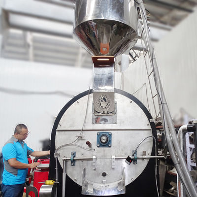 Máquina de torrefação de café industrial para uso na fábrica Máquina de torrefação de café 50kg 60kg com controle PLC