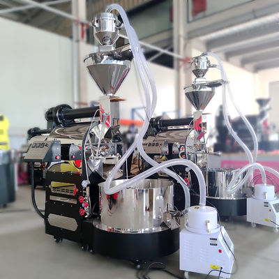 Roas de café de 20 kg, 25 kg e 30 kg com dupla certificação CE e ISO