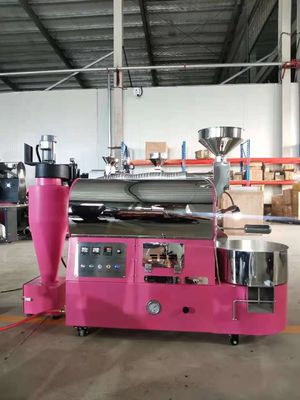 220V 3kg 6kg máquina de torrefação de café dupla parede tambor de aço inoxidável gratuito adicionar medidor de ar / Bluetooth conectar curva de registro artesão