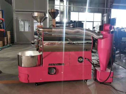 220V 3kg 6kg máquina de torrefação de café dupla parede tambor de aço inoxidável gratuito adicionar medidor de ar / Bluetooth conectar curva de registro artesão