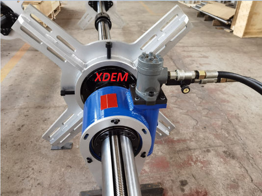 XDEM XDY-110 Portátil Elétrico Hidráulico Linha Boring Máquina Reparação Equipamento Pesado Energia Eólica Estaleiro de navios CNC Portable Torno Mill