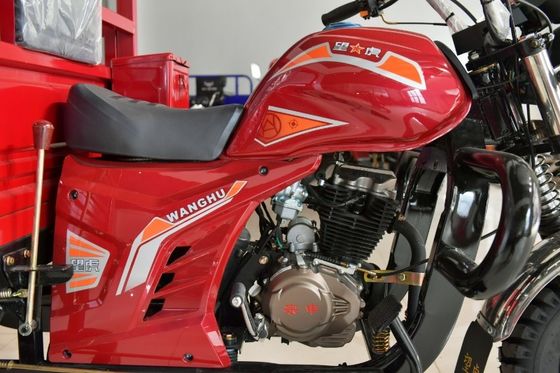 Trator de carga de três rodas caminhão Tuc Tuc aberto com motores de gasolina 300cc motocicleta triciclo motorizado