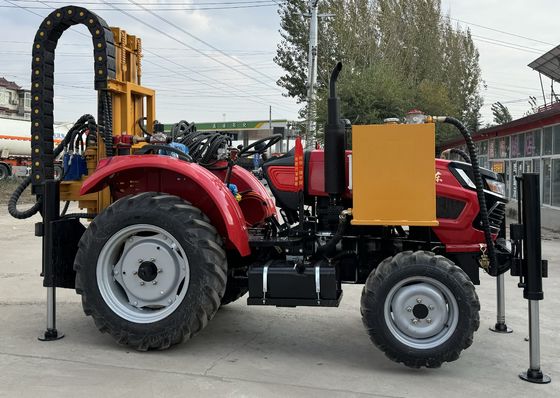 XDEM WL200D 50Hp Trator montado 220m Máquina de perfuração de poços com versatilidade