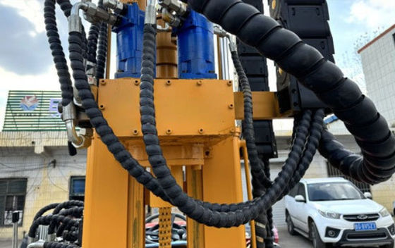 XDEM WL200D 50Hp Trator montado 220m Máquina de perfuração de poços com versatilidade