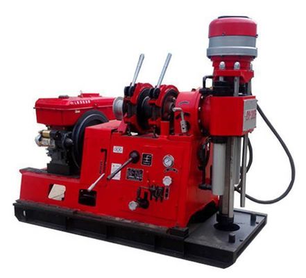 XDEM GXY-200B Estação de perfuração de poços de água portátil 200m Máquina de perfuração hidráulica Equipamento de perfuração do núcleo