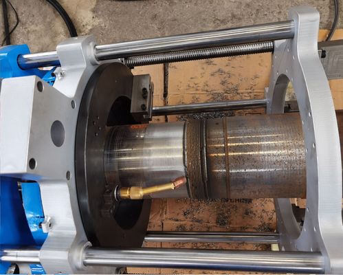 Torno Portátil CE para Extremidades de Eixo de Revista para Rolamentos 100-300mm 200-400mm Torno Portátil