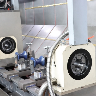 Torno CNC de fuso duplo com motor elétrico de 5,5kW, 380V