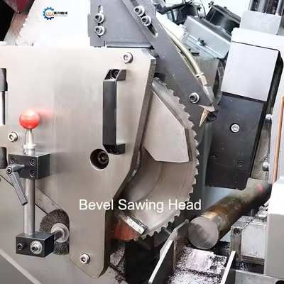 XDEM WL-75X Máquina de Serra Circular de Metal de Alta Velocidade Computarizada Máquina de Corte de Tubo Redondo Cnc com Alimentação Totalmente Automática