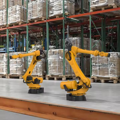 Braço robótico industrial de 6 eixos com 10 kg de carga útil e alcance de 1700 mm, soldagem MIG em aço inoxidável, manipulador robótico de soldagem automático de 6 eixos