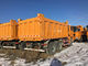caminhão basculante de 25 toneladas SX3258DR384 da movimentação da roda 336HP 4 com deslocamento 9.726L
