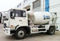 Maquinaria de construção de estradas do caminhão do misturador concreto de GD08FD 2.3t 8m3