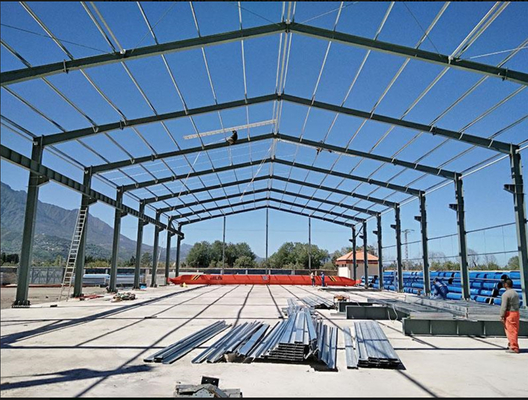Oficina clara pré-fabricada das construções do armazém de armazenamento da construção de aço